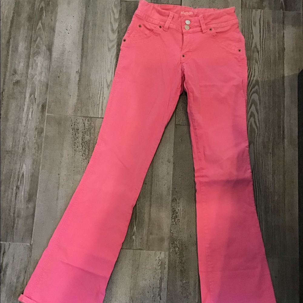 Pink Hudson jeans